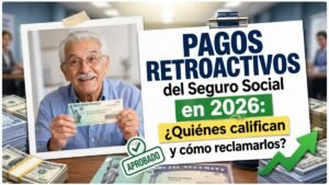 Pagos retroactivos del Seguro Social en 2026: quiénes califican y cómo reclamarlos