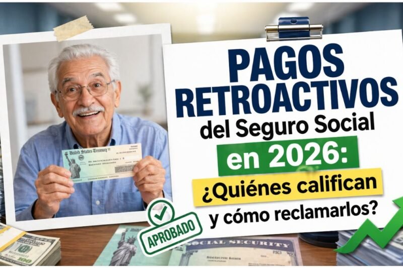 Pagos retroactivos del Seguro Social en 2026: quiénes califican y cómo reclamarlos