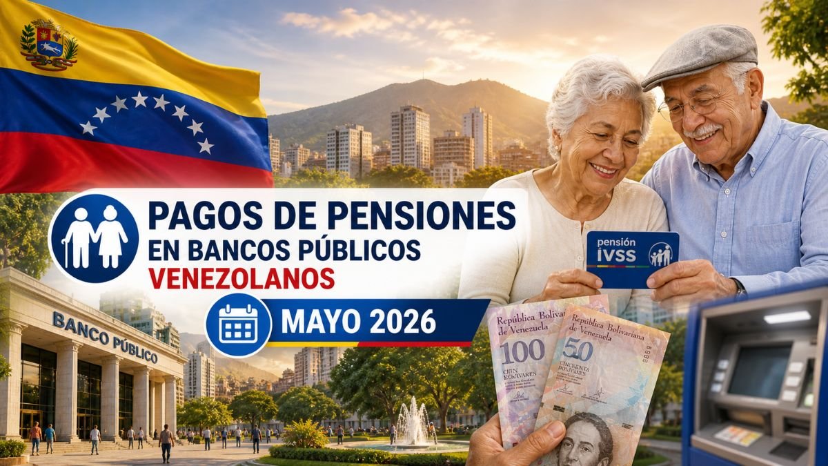 Pagos De Pensiones En Bancos Públicos Venezolanos En Mayo 2026 - Fechas, Horarios Y Cómo Cobrar